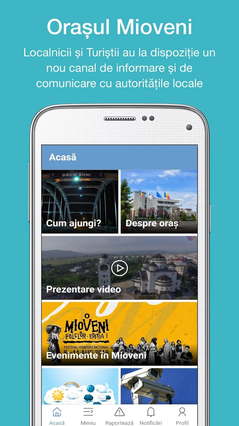 Mioveni City App