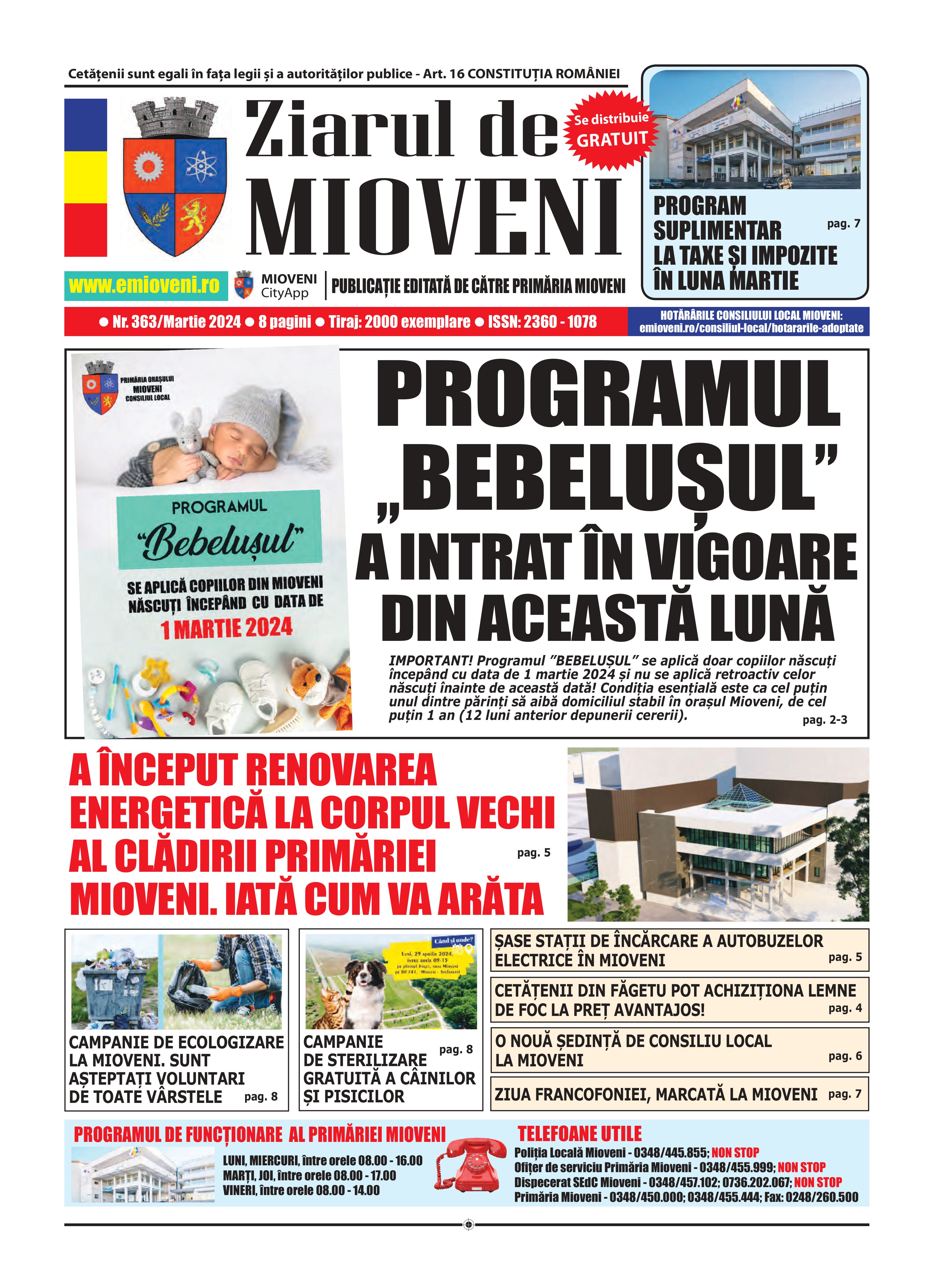 Ziarul de Mioveni nr. 363 - Martie 2024